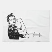 Rosie de Riveter Theedoek (Horizontaal)