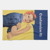 Rosie de Riveter Theedoek (Horizontaal)