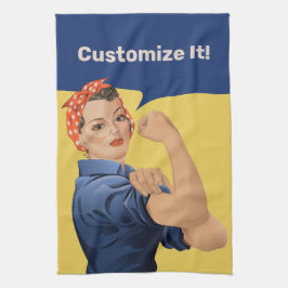 Rosie de Riveter Theedoek