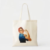 Rosie De Riveter Tote Bag (Voorkant)