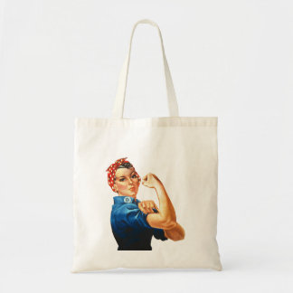 Rosie De Riveter Tote Bag