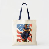 Rosie de Riveter Tote Bag (Voorkant)