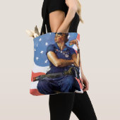 Rosie de Riveter Tote Bag (Dichtbij)