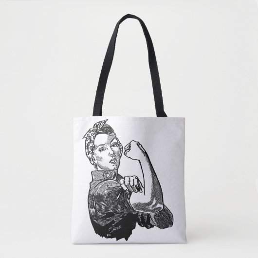 Rosie De Riveter Tote Bag (Voorkant)