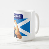 Rosie de Riveter voor de Mok van Schotse Onafhanke (Voorkant rechts)