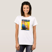 Rosie de Riveter voor Hillary Women's T-Shirt (Voorkant volledig)