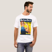 Rosie de Riveter Vote Trump T-shirt (Voorkant volledig)