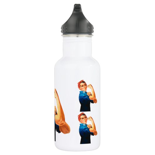 Rosie de Riveter Waterfles (Rechts)