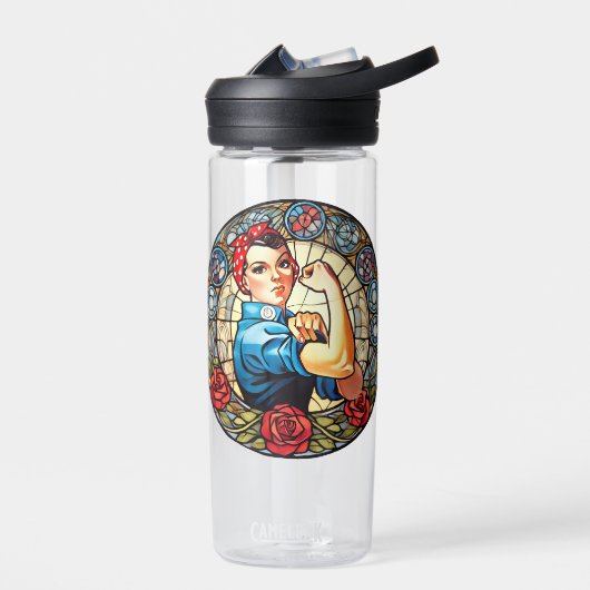 Rosie de Riveter Waterfles (Links)