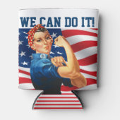 Rosie de Riveter - We Can Do It! Blikjeskoeler (Voorkant)