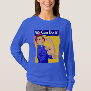 Rosie de Riveter "We can do it"-shirt T-shirt
