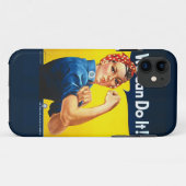 Rosie de Riveter "We kunnen het!" Case-Mate iPhone Case (Achterkant (horizontaal))
