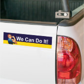 Rosie de Riveter - we kunnen het doen! Bumpersticker (Op Truck)