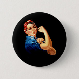 Rosie de Riveter - we kunnen het doen! Button
