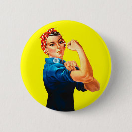Rosie de Riveter - We kunnen het doen, cultureel p Ronde Button 5,7 Cm