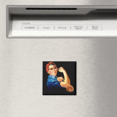 Rosie de Riveter - we kunnen het doen! Magneet (Insitu (Vaatwasser))