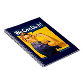 Rosie de Riveter we kunnen het  doen Notitieboek (Rechterzijde)