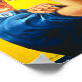 Rosie de Riveter we kunnen het  doen Poster (Hoek)