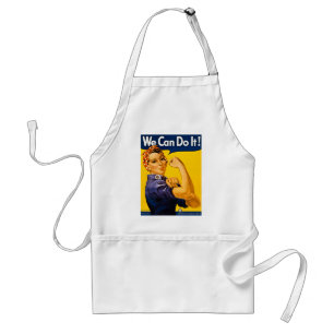 Rosie de Riveter we kunnen het doen Standaard Schort