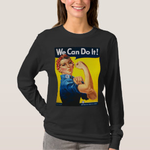 Rosie de Riveter, we kunnen het doen! T-shirt