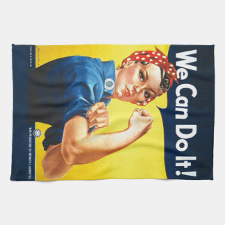 Rosie de Riveter - "We kunnen het!" Theedoek