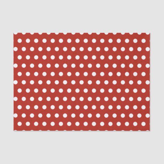 Rosie de Riveter | Weefselpapier | Polka Dot Tissuepapier (Voorkant)