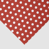 Rosie de Riveter | Weefselpapier | Polka Dot Tissuepapier (Detail)