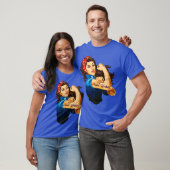 Rosie De riveter Woman Social Worker T-shirt (Unisex)