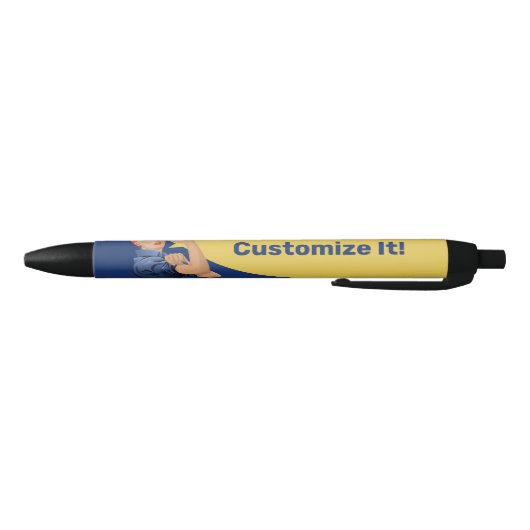 Rosie de Riveter Zwarte Inkt Pen (Bodem)