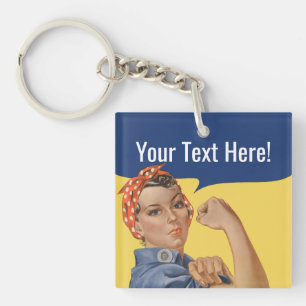 Rosie De Sleutelhangers van de Riveter   Aangepast