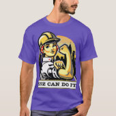 Rosie de staalarbeider t-shirt (Voorkant)