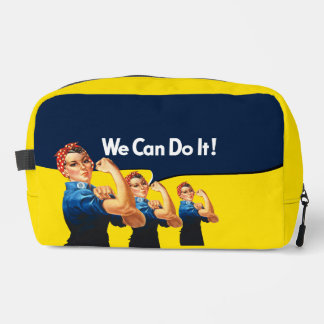 Rosie de stijl van de riveter Retro Toilettasje