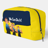 Rosie de stijl van de riveter Retro Toilettasje (Rechterhoek)