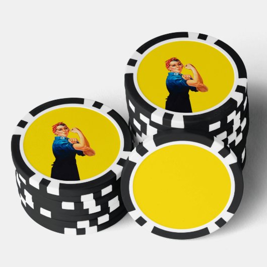 Rosie de stijl van het het Ontwerp van de Restaura Pokerchips (Opstapeling)