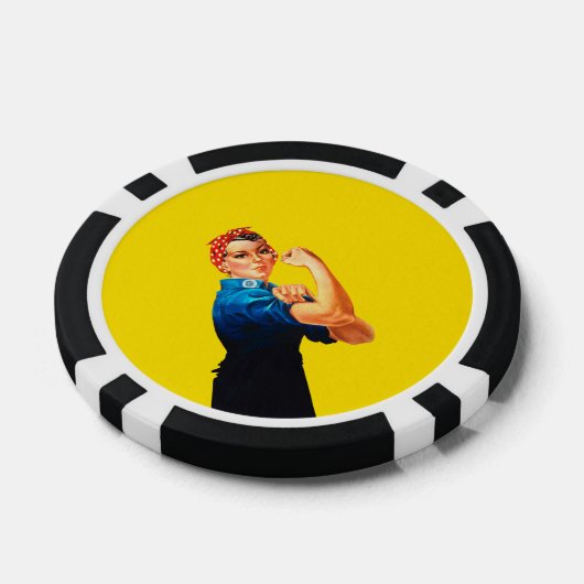 Rosie de stijl van het het Ontwerp van de Restaura Pokerchips (Enkel)