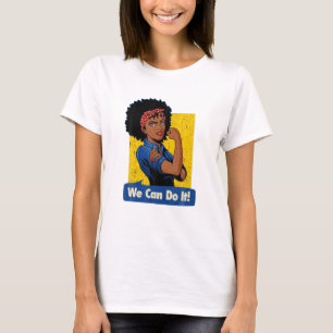 Rosie de zwarte vrouwen van het Shirt Riveter die