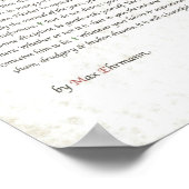 Rosie DESIDERATA Poster (Hoek)