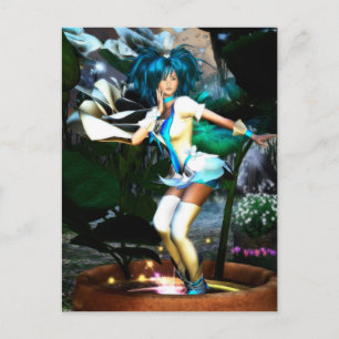 Rosie Elvin Fantasy Anime Briefkaart