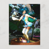 Rosie Elvin Fantasy Anime Briefkaart (Voorkant)