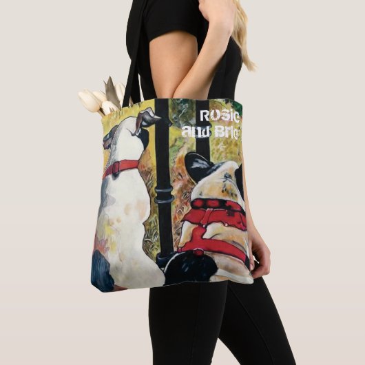 Rosie en Brie Canvas tas (Dichtbij)