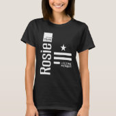Rosie Gepersonaliseerde naam Birthday Gift T-shirt (Voorkant)