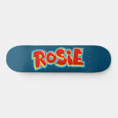 Rosie graffiti skateboard (Horizontaal)