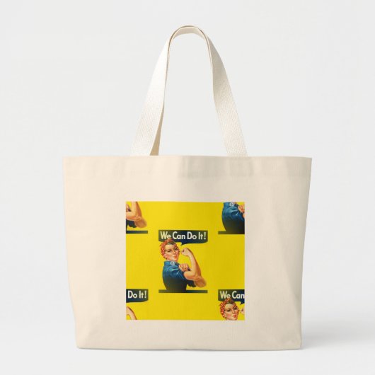 rosie grote tote bag (Voorkant)