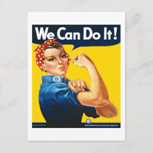 Rosie het Briefkaart Riveter