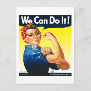 Rosie het Briefkaart Riveter