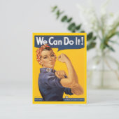 Rosie Het Briefkaart Riveter (Staand voorkant)