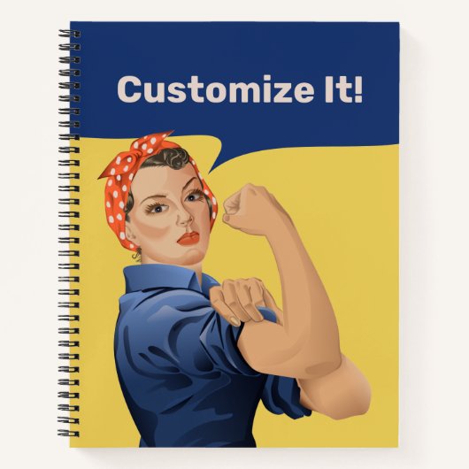 Rosie het Notitieboek Riveter (Voorkant)