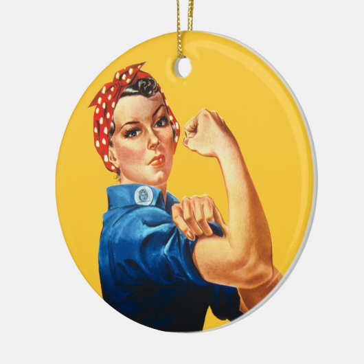 Rosie het  Ornament van het Feminisme van de Rivet (Links)