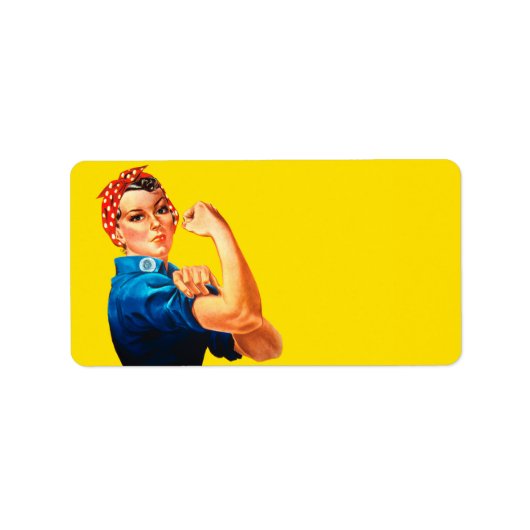 Rosie het pictogram van de de Stijl van de Retro v Etiket (Voorkant)