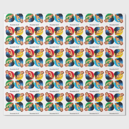 ROSIE HET PROBLEEM VAN DE RIVETER 31 CADEAUPAPIER (Vlak)